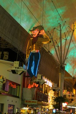 Vegas Vic, Downtown Las Vegas